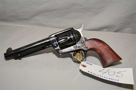 The 1873 Great Western Buntline features a deep color case hardened finish, smooth action, and walnut grip making this pistol a handsome addition to the finest gun collections. . Pietta 45 long colt